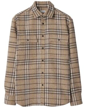 Burberry Shirts - Brown