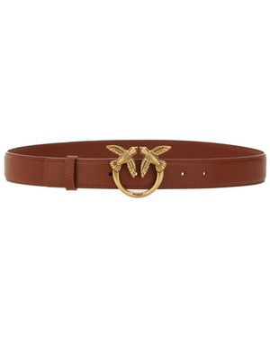 Pinko Love Berry Belt - Brown