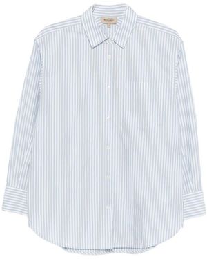 Woolrich Striped Cotton Shirt - White