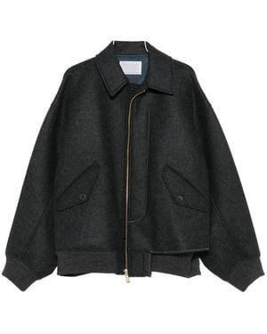 Kolor "blouson 10" Shirt Jacket Clothing - Black