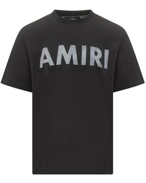 Amiri Stencil T-Shirt - Black
