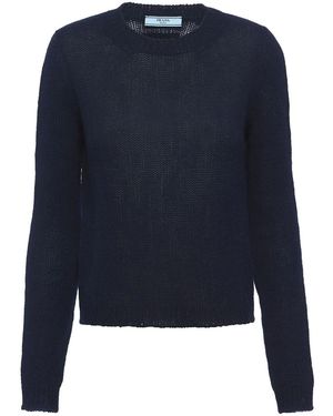 Prada Cashmere Necklace F 5 - Blue