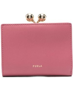 Furla Dots S Compact Wallet Accessories - Pink