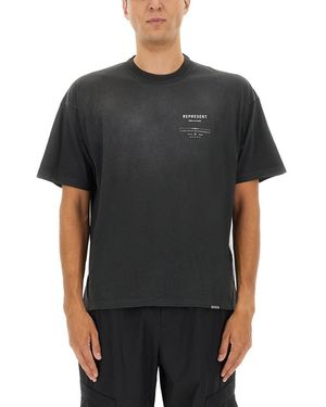 Represent "revere Manor" T-shirt - Black