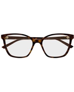 Gucci Gg1995O Linea Emblem Eyeglasses - Brown