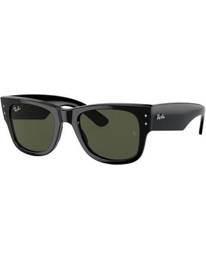 Ray-Ban Rb0840s Mega Wayfarer Sunglasses - Black