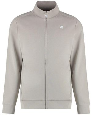 K-Way Hayce Full Zip Cotton Hoodie - Grey