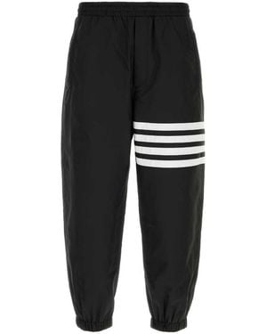 Thom Browne Nylon Blend Pant - Black