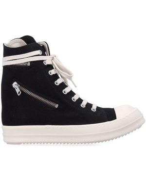 Rick Owens Cargo Sneaks - Black