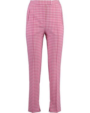PT Torino Frida Cotton Blend Trousers - Red