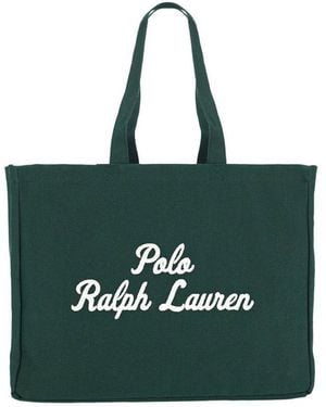 Polo Ralph Lauren Logo Tote Bag - Green