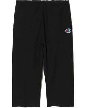 Undercover Champion X Cropped Pants - Black