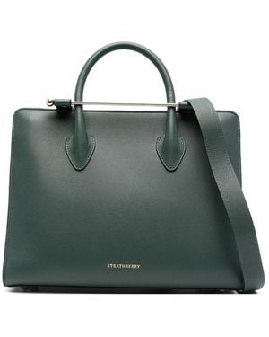 Strathberry Midi Tote (Re) Leather Bags - Green