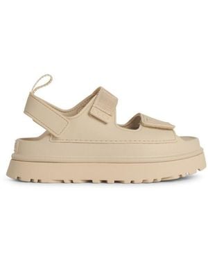 UGG 'Goldenglow' Rubber Sandals - Natural