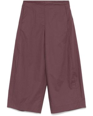 Nine:inthe:morning Blended Cotton Trousers - Purple