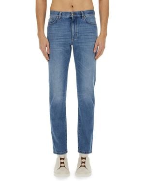 ZEGNA Vintage House" Jeans - Blue