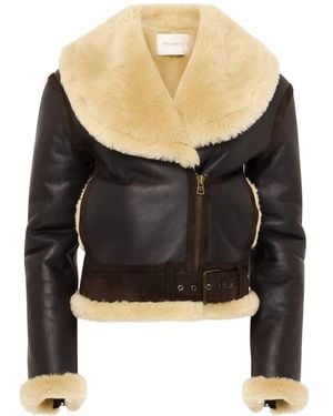 JW Anderson Leather Outerwears - Black