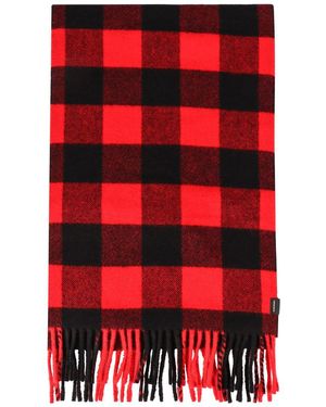 Woolrich Wool Blend Scarf - Red
