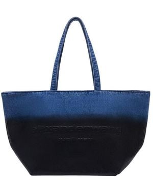 Alexander Wang Punch Shopper Bag - Blue
