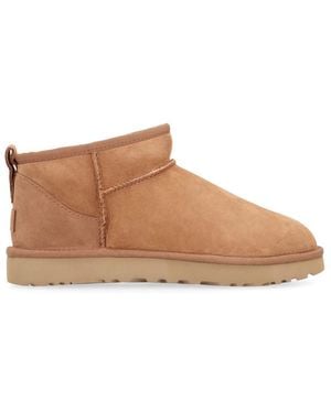 UGG Classic Ultra Mini Ankle Boots - Brown