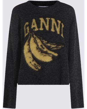 Ganni Maglie Phantom - Black
