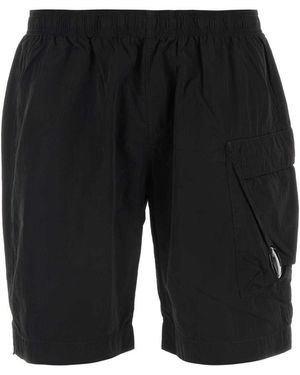 C.P. Company Trousers & Shorts - Black