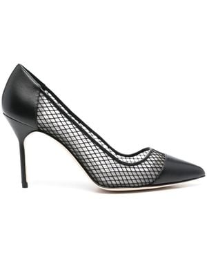 Manolo Blahnik With Heel - Metallic