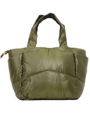 K-Way Hand Held Bag. - Green