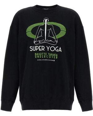 Undercover Brushed Cotton Sweatshirt - Blue