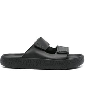 Veja Etna O. T. Leather Full Slippers - Black