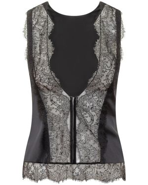 Tom Ford Satin Top - Black