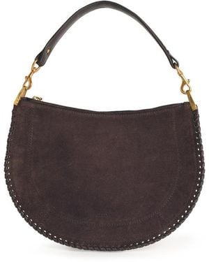 Isabel Marant 'Oskan' Coffee Leather Bag - Brown