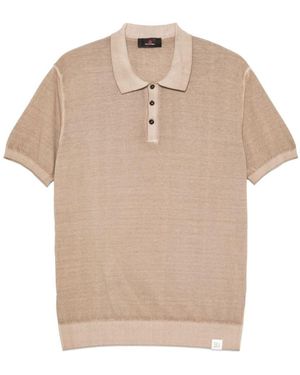 Peuterey Cotton Polo Shirt - Natural