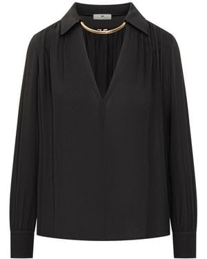 Elisabetta Franchi Shirt - Black
