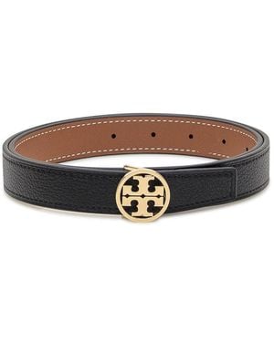 Tory Burch Reversible Belt - White