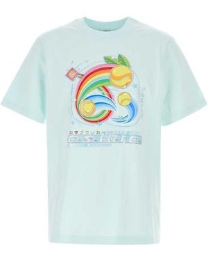 CASABLANCA T-Shirt - Blue