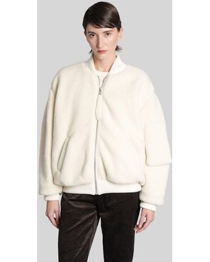 Laneus Bomber Jacket - Natural