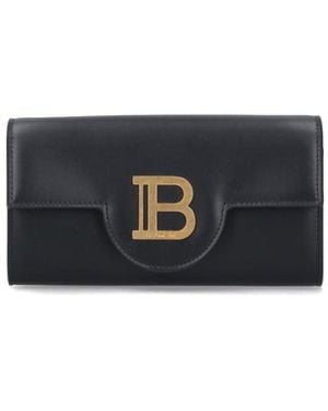 Balmain "B-Buzz" Wallet - Black