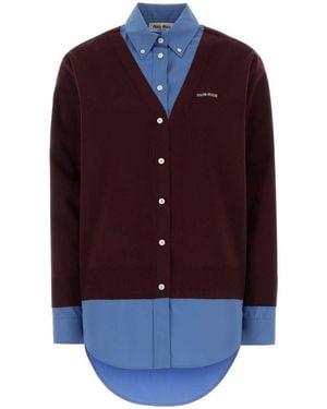 Miu Miu Shirts - Blue