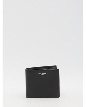 Saint Laurent Paris East/West Wallet - White