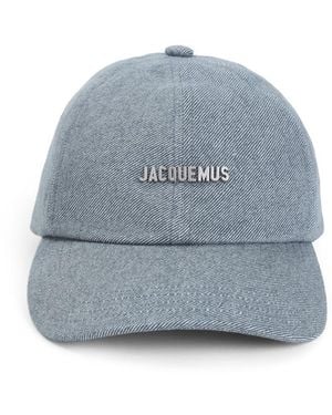 Jacquemus La Casquette Gadjo Hat - Blue