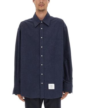 Thom Browne 4Bar Shirt - Blue