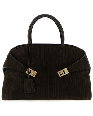 Ferragamo 'Hug (L) Handbag - Black