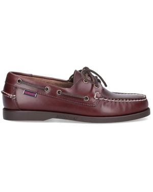 Sebago Flat Shoes - Purple