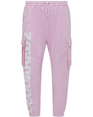 DSquared² Cargo Trousers - Purple