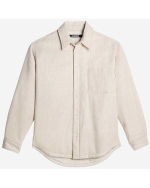 Jacquemus Boulanger Cotton Overshirt - White