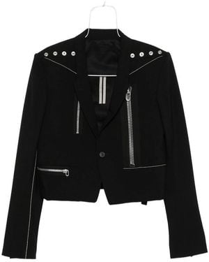 Rick Owens Outerwears - Black
