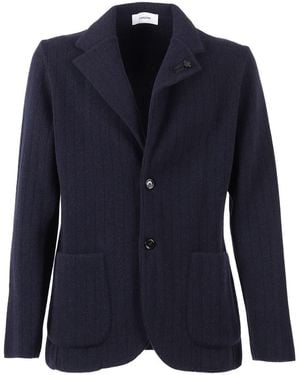 Lardini Single-Breasted Jacket - Blue