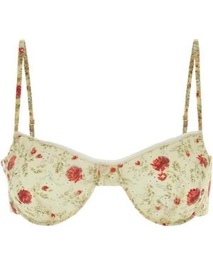 Prada Printed Nylonette Crop-Top - Multicolor