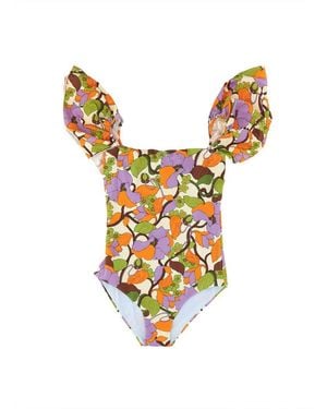 La DoubleJ Scarlet Nylon One-piece Swimsuit - Multicolor
